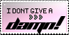 I don't give a damn